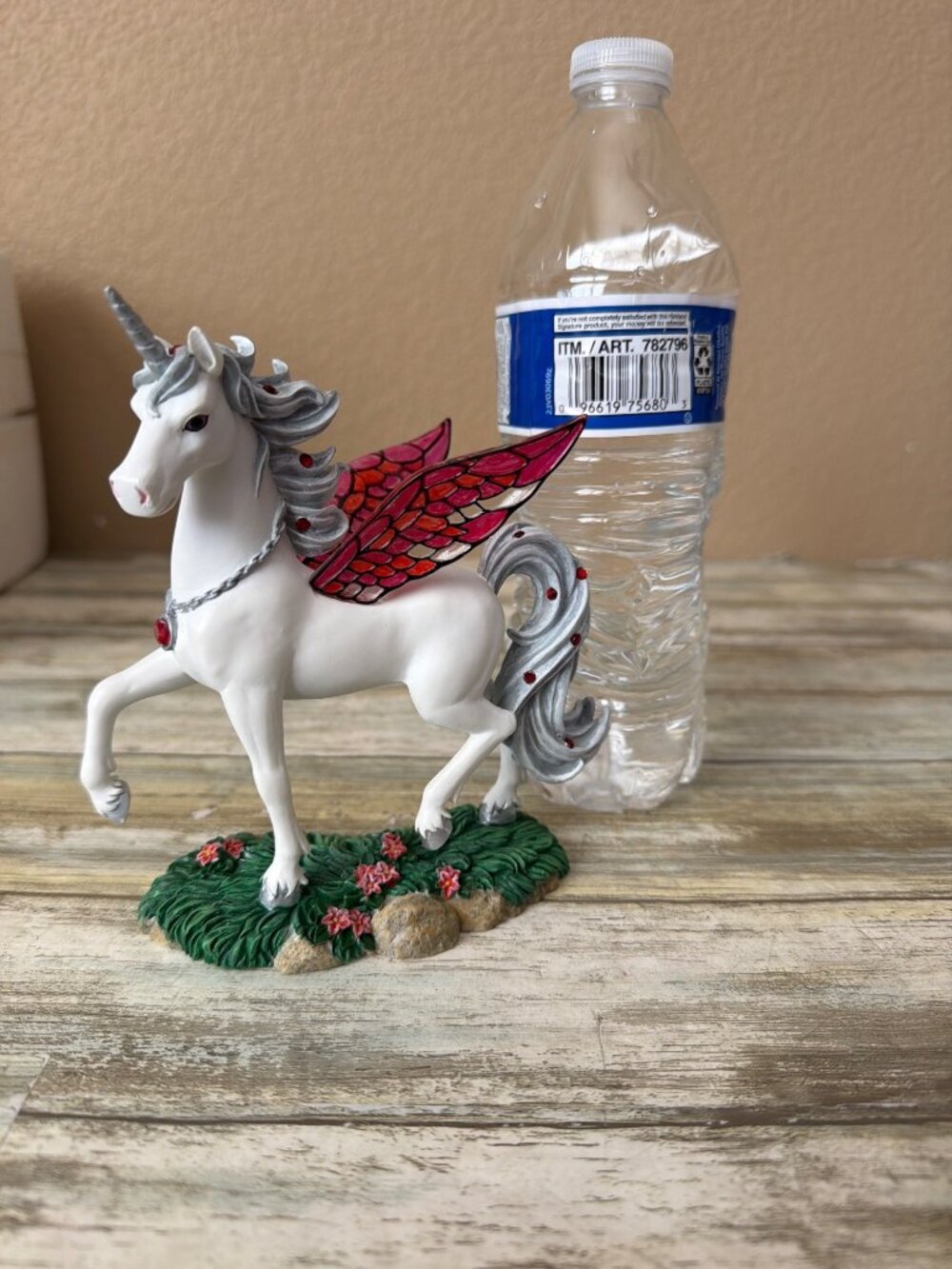 Hamilton Collection Jeweled Reflections Ruby Regalia Unicorn w/Box & COA Vintage - Picture 3 of 16